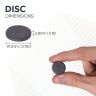 Y10 Ceramic Magnet - 3/4 in. x 1/8 in. thick - 0.88lbs Pull