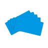 MagFlex® Flexible Gloss Blue Dry Erase Surface Magnetic Sheet - 3-1/8 in. x 1/32 in.