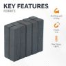Y10 Ceramic Magnet - 11/32 in. x 11/32 in. x 1-9/16 in. - 0.33lbs Pull