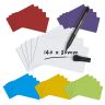 MagFlex® 5.5 in. x 3.15 in. x 0.03 in. Flexible Magnetic Sheet - Gloss Dry-Wipe Surface (Assorted)