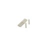N42 Neodymium Rectangular Bar Magnet - 1/8 in. x 1/8 in. x 13/16 in. thick - 0.6lbs Pull