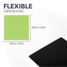 MagFlex® Flexible Magnetic Sheet - Gloss Blue Dry Erase Surface - 1/32 in.