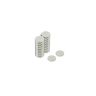 N42 Neodymium Magnet c/w Dimple on North - 1/4 in. dia x 1/16 in. thick - 1.2lbs Pull