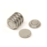 N35 Neodymium Top Hat Pot Magnet - 7/8 in. dia x 1/4 in. thick - 11.91lbs Pull
