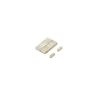 N42 Neodymium Rectangular Magnet - 3/32 in. x 1/4 in. x 1/16 in. thick - 0.88lbs Pull