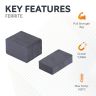 Y30BH Ceramic Rectangular Magnet - 1-9/16 in. x 1 in. x 3/8 in. thick - 6.17lbs Pull