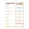 52 Sheet A5 Magnetic Weekly Meal Planner Notepad - Quirky