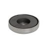 Ceramic Pot Magnet - 1-7/8 in. dia x 3/8 in. thick x 5/16 in. hole - 34.84lbs Pull