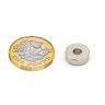 N42 Neodymium Ring Magnet - 15/32 in. O.D. x 5/32 in. I.D. 5/32 in. thick - 5.51lbs Pull