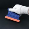 MagWrap™ Blue Magnetic Wing Squeegee with 1" Suede