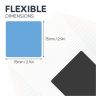 MagFlex® Scrumboard Magnet - Gloss Blue Dry Erase Surface - 1/32 in.