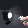 (Seconds) MagLight Magnetic 360° LED Wall Light With 3 Colour Temperature Touch & Remote Control (Quadrant) - Black