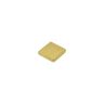 N50 Neodymium Square Gold Plated Magnet - 3/16 in. x 3/16 in. x 1/32 in. thick - 0.88lbs Pull