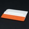 MagWrap™ White Pro-Tint Bondo Magnetic Squeegee with Suede