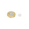 Samarium Cobalt Disc Magnet - 3/8 in. dia x 1/32 in. thick - 0.88lbs Pull