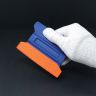 MagWrap™ Blue Magnetic Wing Squeegee with 2" Suede