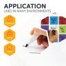 MagFlex® 3 in. x 3 in. x 0.03 in. Scrumboard Magnet - Gloss Dry-Wipe Surface (Assorted)