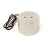 Electromagnet with 1/4-20 UNC Mounting Hole - 12V DC/12W- 3 in. dia x 2 in. thick - 498.33lbs Pull