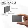 Y30BH Ceramic Rectangular Magnet - 3 in. x 1-7/8 in. x 3/8 in. thick - 10.59lbs Pull