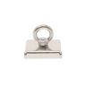 N42 Neodymium Pot Magnet with M10 Eyebolt & 10m Rope - 3 in. x 2-3/16 in. x 9/16 in. thick - 242.55lbs Pull