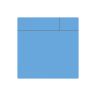 MagFlex® Scrumboard Magnet - Gloss Blue Dry Erase Surface - 1/32 in.