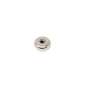 N42 Neodymium Pot Magnet with M4 Internal Thread - 5/8 in. dia x 3/16 in. thick - 10.58lbs Pull