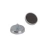 Ceramic Pot Magnet with M5 External Thread - 1-3/8 in. dia x 9/32 in. thick - 10.81lbs Pull