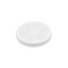 Black Rubber Coated POS Magnet c/w M6 Boss Thread (1/4 in. high x 1/2 in. deep) - 1-9/16 in. dia x 1/4 in. high - 17.64lbs Pull