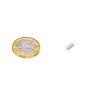 N42 Neodymium Rectangular Magnet - 3/32 in. x 1/4 in. x 1/16 in. thick - 0.88lbs Pull