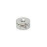 Countersunk Magnets, Steel Discs & Screws Pack - 13/16 in. dia