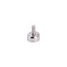 N42 Neodymium Pot Magnet with M3 Stud - 3/8 in. dia x 3/16 in. thick - 6.61lbs Pull