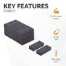 Y10 Ceramic Magnet - 1 in. 3/8 in. x 3/16 in. - 1.14lbs Pull