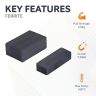 Y30BH Ceramic Rectangular Magnet - 1-7/8 in. x 3/4 in. x 3/8 in. thick - 5.73lbs Pull