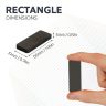 Y30BH Ceramic Rectangular Magnet - 1-7/8 in. x 3/4 in. x 3/16 in. thick - 3.31lbs Pull