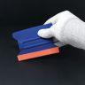 MagWrap™ Blue Magnetic Wing Squeegee with 1" Suede