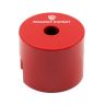 Alnico Button Magnet c/w 9/32 in. dia central hole - 1-1/4 in. dia x 1 in. thick - 10.58lbs Pull