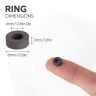 Y10 Ceramic Magnets - 5/16 in. O.D. x 3/16 in. I.D. x 1/8 in. thick - 0.15lbs Pull