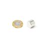 N42 Neodymium Disc Magnet - 1 in. dia x 3/4 in. thick - 50.21lbs Pull
