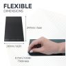 MagFlex® Self-Adhesive Flexible Magnetic Squares - 1 in. x 1 in. - 96 per A4 Sheet