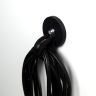 Rubber Coated Cable Holding Magnet - 1-11/16 in. dia x 1/4 in. high with 7/8 in. Rubber Clamp - 17.6lbs Pull