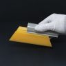 MagWrap™ 5-1/2" Angled Yellow Rubber Turbo Squeegee