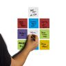 MagFlex® 3 in. x 3 in. x 0.03 in. Scrumboard Magnet - Gloss Dry-Wipe Surface (Assorted)