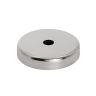 Ceramic Pot Magnet - 1-7/8 in. dia x 3/8 in. thick x 5/16 in. hole - 34.84lbs Pull