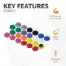 Medium Notice Board/Planning Magnets - 1-3/16 in. dia x 5/16 in. high
