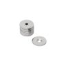 Counterunk Steel Disc - 1 in. dia x 1/16 in. thick x 3/16 in.
