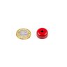 Alnico Shallow Pot Magnet Countersunk with 9/64 in. dia countersunk hole - 3/4 in. dia x 5/16 in. thick - 6.62lbs Pull