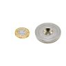 N42 Neodymium Countersunk Pot Magnet - 1-9/16 in. dia x 1/4 in. thick x 1/4 in. hole - 141.12lbs Pull