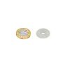 Countersunk Steel Disc - 13/16 in. dia x 1/16 in. thick x 5/32 in.