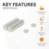 N42 Neodymium Disc Magnet - 1/4 in. dia x 1/16 in. thick - 1.6lbs Pull
