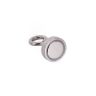 N42 Neodymium Clamping Magnet with M4 Eyebolt or Hook - 13/16 in. dia - 36.4lbs Pull